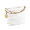 CHANEL 22 Mini Leder Handtasche Weiß Second Hand 19179 3