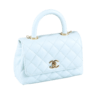 CHANEL Coco Handle Mini Leder Handtasche Second Hand 19240 1