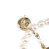 CHANEL 20B Crystal CC Pearl Hoop Earrings Second Hand 19350 3