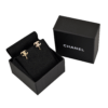 CHANEL Lip Ring Ohrenmanschette Modeschmuck Hellgold Second Hand 19305 0