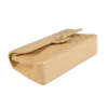 CHANEL Vintage Classic Chevron Medium Double Flap Bag Lammleder Handtasche Beige Second Hand 19509 11