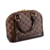 Louis Vuitton Alma BB Damier Ebene Canvas Handtasche Second Hand 19554 1