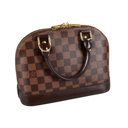 Louis Vuitton Alma BB Damier Ebene Canvas Handtasche Second Hand 19554 2