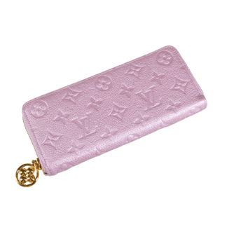 Louis Vuitton Clemence Monogram Empreinte Pearly Lilac Portemonnaie Geldbörse Second Hand 19467 1