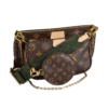 Louis Vuitton Multi Pochette Accessoires Monogram Canvas Khaki Second Hand 19572 1
