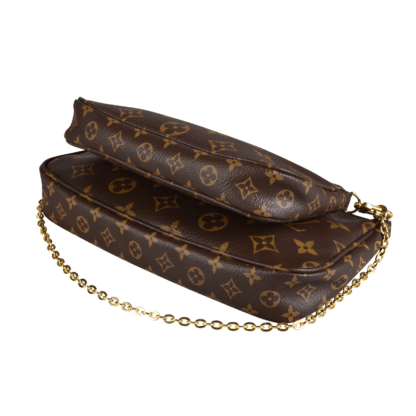 Louis Vuitton Multi Pochette Accessoires Monogram Canvas Khaki Second Hand 19572 3