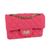 CHANEL 2.55 Mini Reissue Flap Bag Tweed Handtasche Fuchsia Second Hand 19868 30