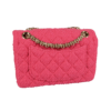 CHANEL 2.55 Mini Reissue Flap Bag Tweed Handtasche Fuchsia Second Hand 19868 31