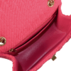 CHANEL 2.55 Mini Reissue Flap Bag Tweed Handtasche Fuchsia Second Hand 19868 36