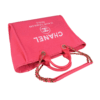 CHANEL Large Deauville Shopper Bag Handtasche Pink Rosa Second Hand 20071 5