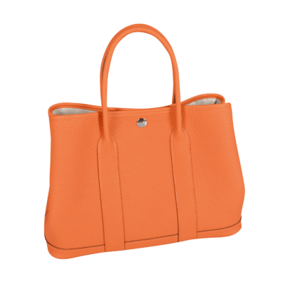 Hermès Garden Party 30 Leder Handtasche Orange 19930 1