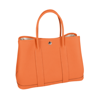 Hermès Garden Party 30 Leder Handtasche Orange 19930 2