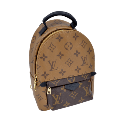 Louis Vuitton Palm Springs Mini Monogram Reverse Canvas Backpack Rucksack Second Hand 21293 1