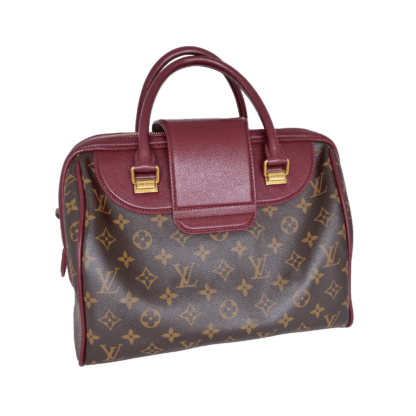 Louis Vuitton Speedy Golden Arrow Burgundy Handtasche Second Hand 21150 2