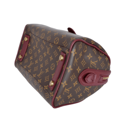 Louis Vuitton Speedy Golden Arrow Burgundy Handtasche Second Hand 21150 3