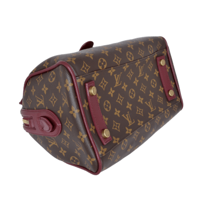 Louis Vuitton Speedy Golden Arrow Burgundy Handtasche Second Hand 21150 4