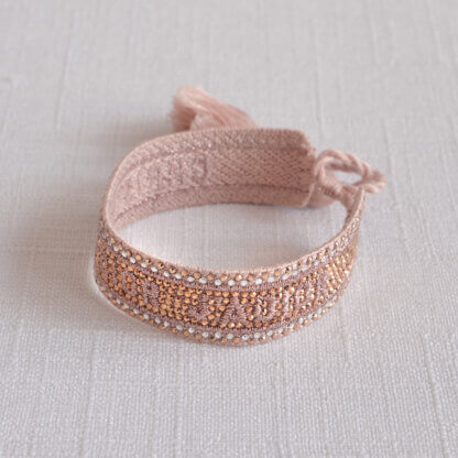 Dior Dioriviera Kristall Armband Altrosa Rosé Second Hand 21463 2