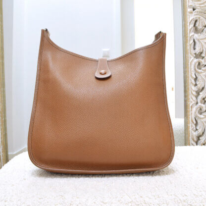 Hermès Evelyne GM Gold Togo Kalbsleder Handtasche Second Hand 21767 3