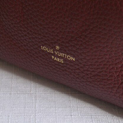 Louis Vuitton Dora Soft MM Leder Handtasche Bordeaux Second Hand 22391 7