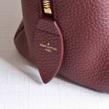 Louis Vuitton Dora Soft MM Leder Handtasche Bordeaux Second Hand 22391 8