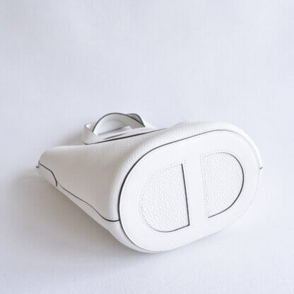 Hemès In-the-loop 18 New White Leder Handtasche Second Hand 22774 3