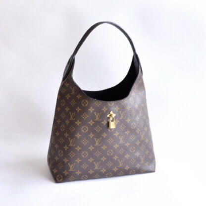 Louis Vuitton Flower Hobo Monogram Canvas Noir Handtasche Second Hand 22840 1