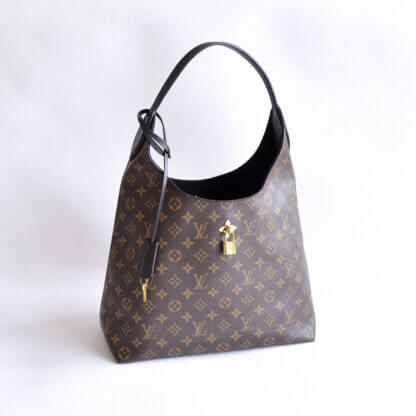 Louis Vuitton Flower Hobo Monogram Canvas Noir Handtasche Second Hand 22840 2