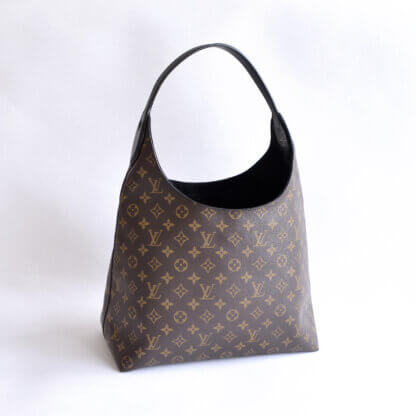 Louis Vuitton Flower Hobo Monogram Canvas Noir Handtasche Second Hand 22840 3