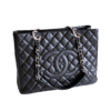 CHANEL Grand Shopping Tote GST Shopper Leder Handtasche Second Hand 12514 0