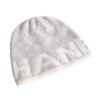 CHANEL Kaschmir Beanie Mütze Cashmere Beige Weiß 21 Kollektion Second Hand 12516 1