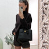 Louis Vuitton City Steamer PM Leder Handtasche Schwarz Second Hand 12522 Modshot