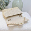 CHANEL Raffia Jumbo Flap Bag Handtasche Pre-Loved 325115 7