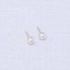 Dior Tribales Pearl Crystal CD Pendant Earrings Ohrringe Pre-Loved 32542 4