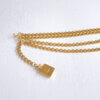 CHANEL Vintage Perfume Bottle Multi Chain Belt Gold Pre-Loved 325121 3