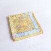Hermès Gavroches 45 Pierres d'orient et d'occident Hellblau Gelb Pre-Loved Vintage 32539 1