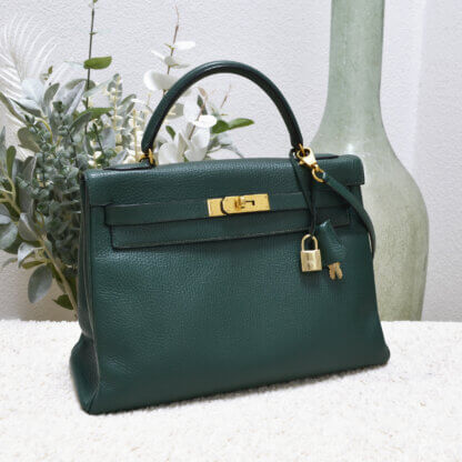 Hermès Kelly 32 Vintage Togo Leder Handtasche Pre-Loved 32533 1