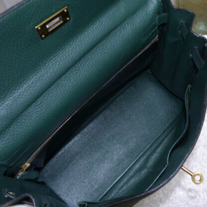 Hermès Kelly 32 Vintage Togo Leder Handtasche Pre-Loved 32533 11