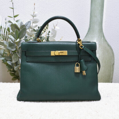 Hermès Kelly 32 Vintage Togo Leder Handtasche Pre-Loved 32533 2