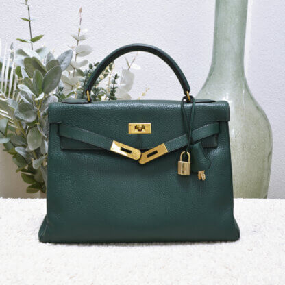 Hermès Kelly 32 Vintage Togo Leder Handtasche Pre-Loved 32533 3