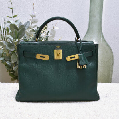 Hermès Kelly 32 Vintage Togo Leder Handtasche Pre-Loved 32533 4