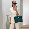 Hermès Kelly 32 Vintage Togo Leder Handtasche Pre-Loved 32533 Modshot 2