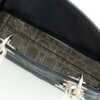 Dior Vintage Lady Mini Diamond Silk Crystal Handtasche Schwarz Pre-Loved 52545 6