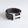 Hermès Constance Belt Wendbarer Leder Gürtel Braun Schwarz Pre-Loved 32535 1