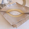 Hermès Carré Grand Apparat Seidentuch Beige Second Hand 525315 2