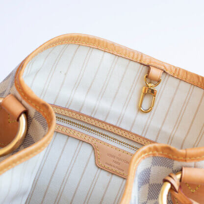 Louis Vuitton Delightful PM Damier Azur Canvas Handtasche Pre-Loved 625213 7