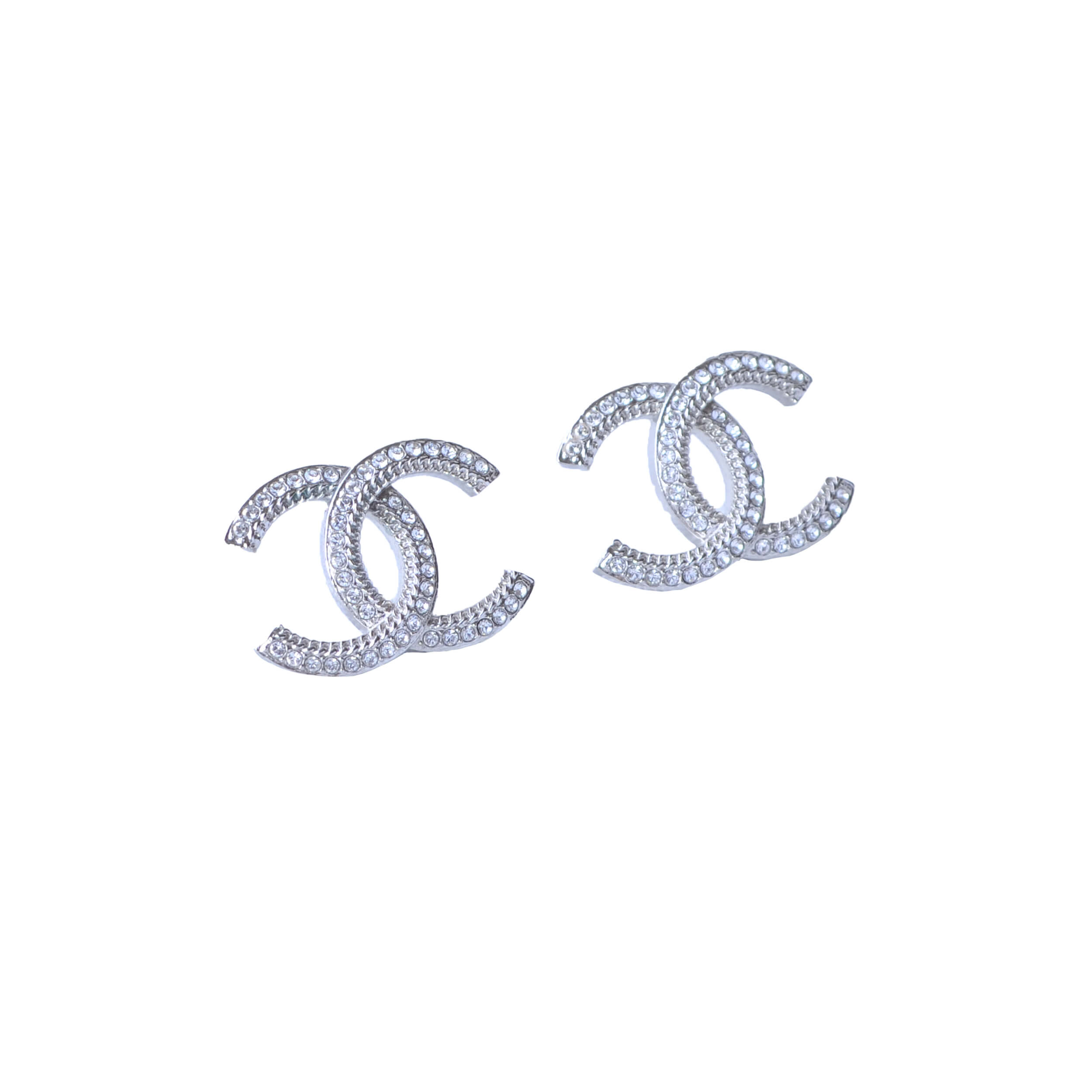 CHANEL 21B CC Ohrstecker Silber Earrings Silver Pre-Loved 1025135 0 CHANEL 21B CC Ohrstecker Silber Earrings Silver Pre-Loved 1025135 0