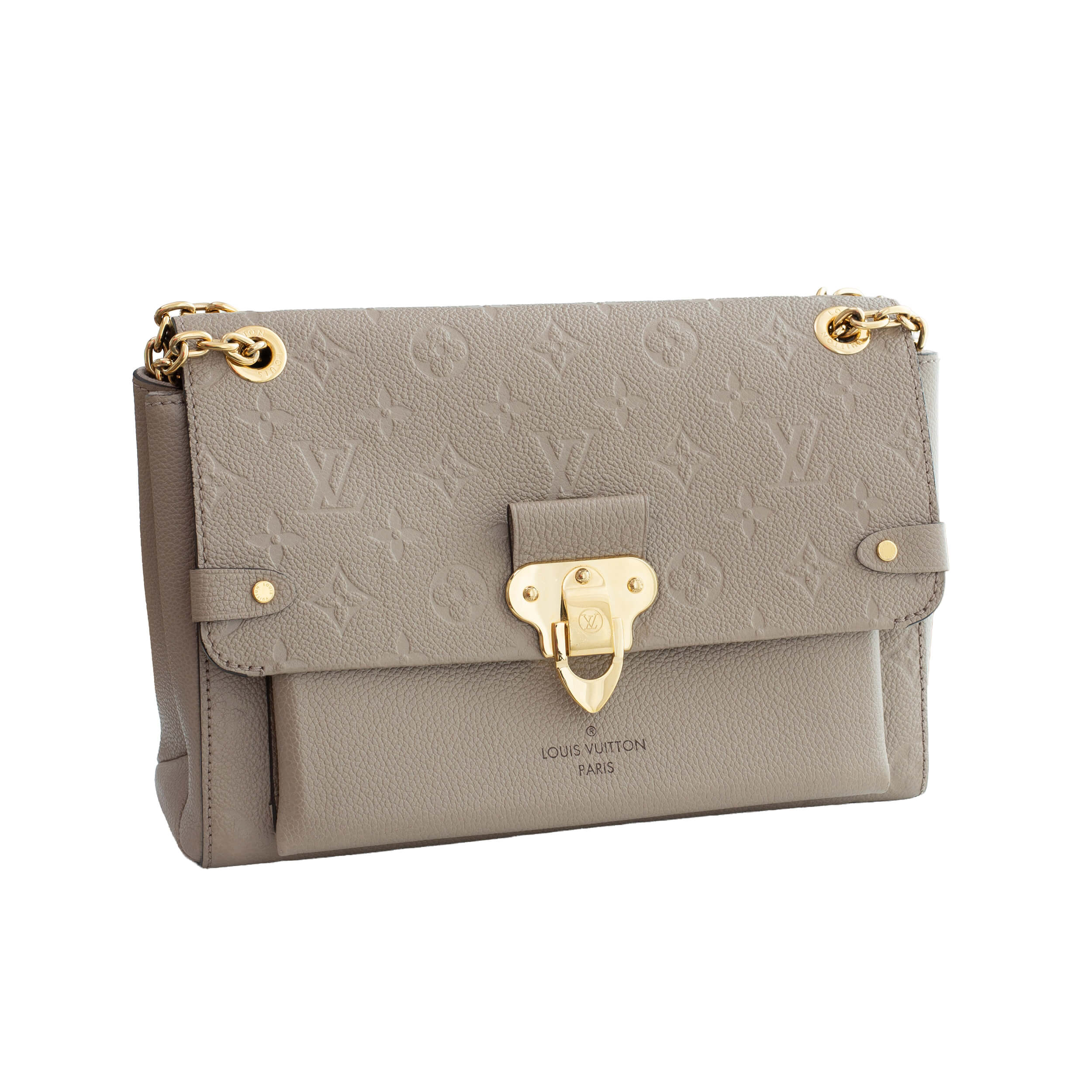 Louis Vuitton Vavin PM Monogram Empreinte Leder Tourterelle Handtasche Pre-Loved 1125222 0