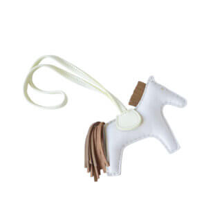 Hermès Rodeo Bag Charm PM Taschenanhänger Leder Pre-Loved 12632 0