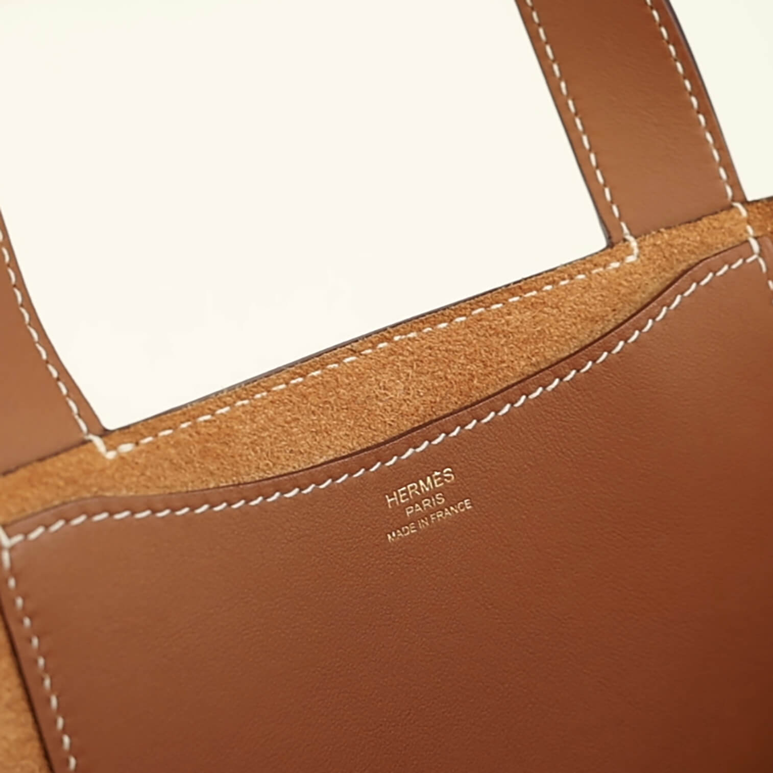 Louis Vuitton In The Loop 23 Leder Handtasche Braun Gold Pre-Loved 12631 6 Louis Vuitton In The Loop 23 Leder Handtasche Braun Gold Pre-Loved 12631 6