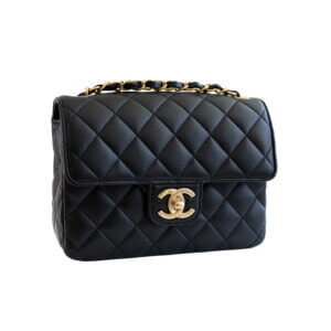 CHANEL 23C Timeless Sqaure Flap Bag Lambskin Leder Handtasche Pre-Loved 526114 0